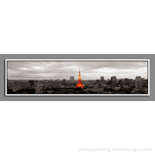 MP-2520 Floating Frame Giclee Print Canvas Art for Bedroom
